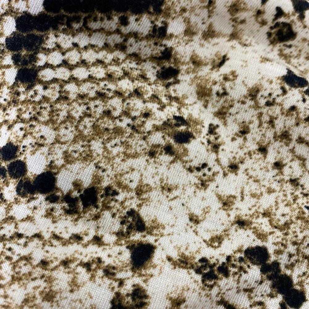 Hayden Tan Black Snake Print Boat Neck Long Sleeve Pullover Blouse Size 3X - Picture 8 of 9